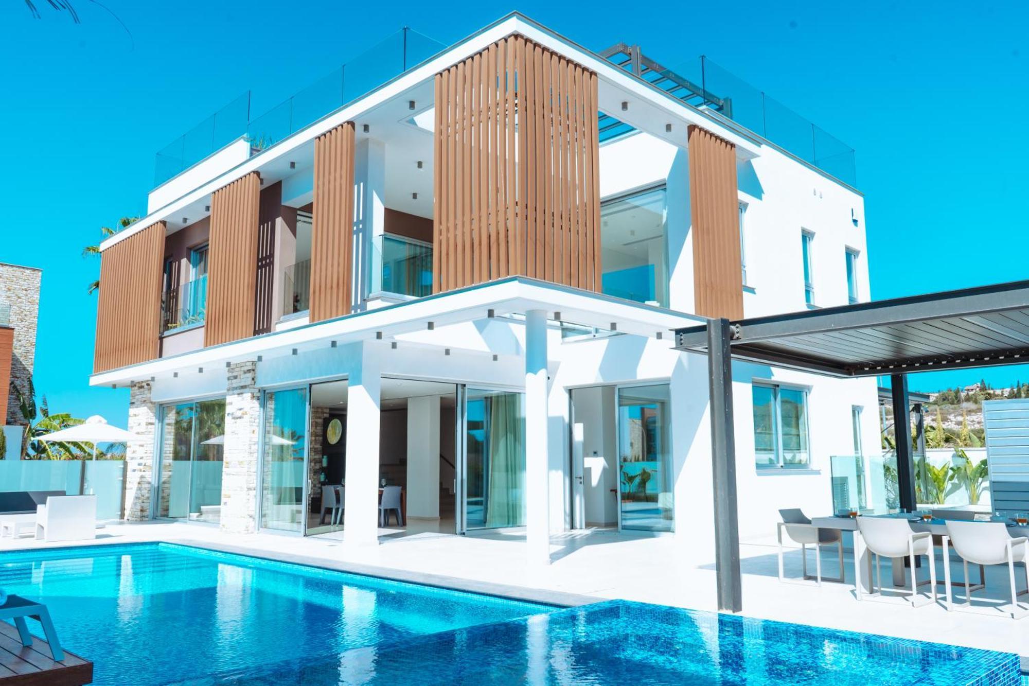 Vivo Mare Beachfornt Villas - Azure Ayia Napa Bagian luar foto